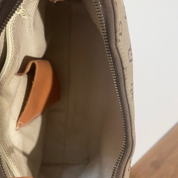 Dooney & Bourke Brown Monogram Shoulder Bag - Picture 5 of 10